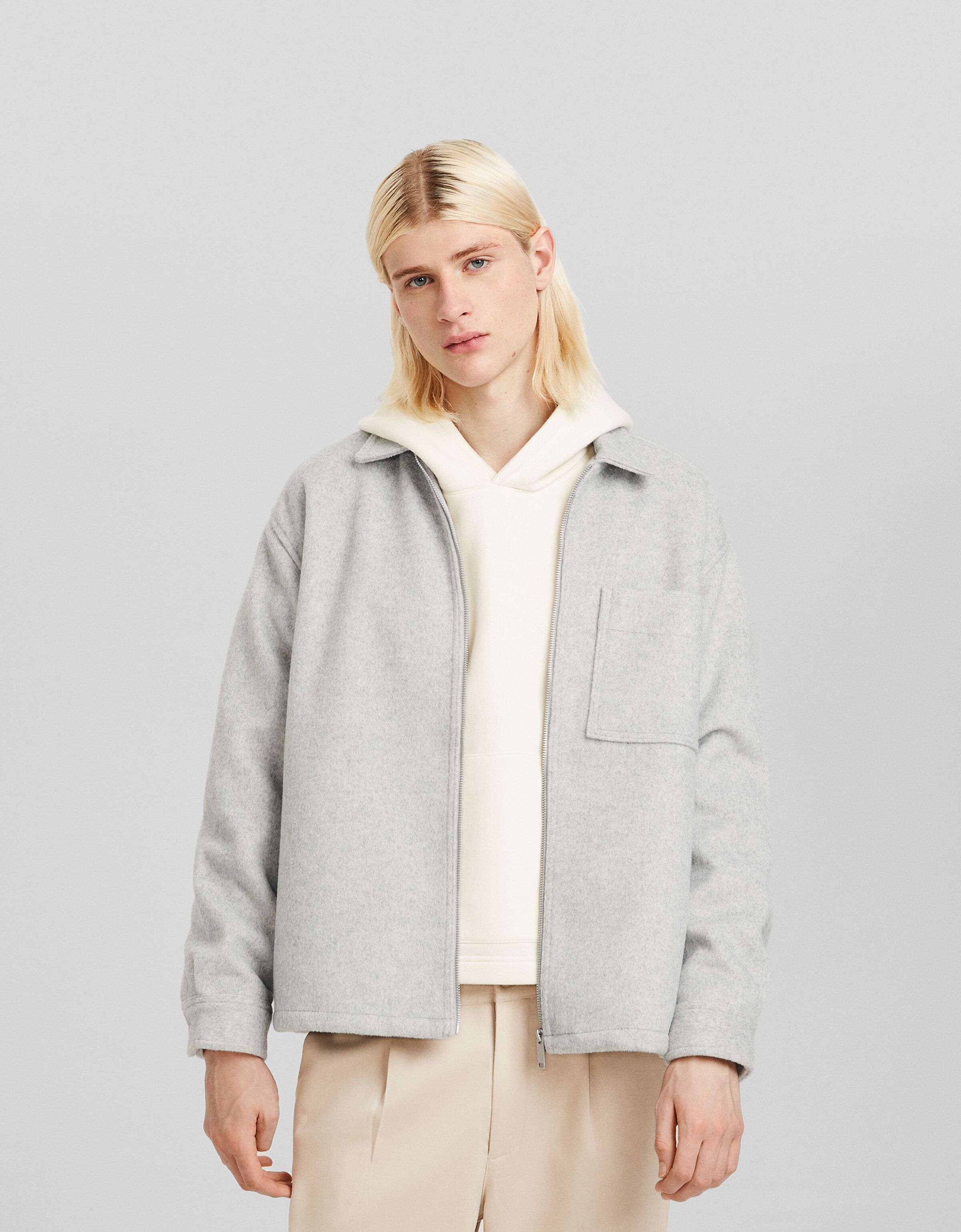 Sobrecamisa cuadros mujer hotsell bershka