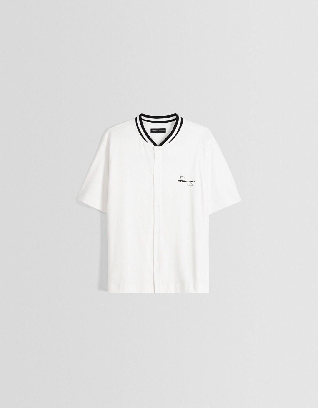 Camisa màniga curta beisbolera