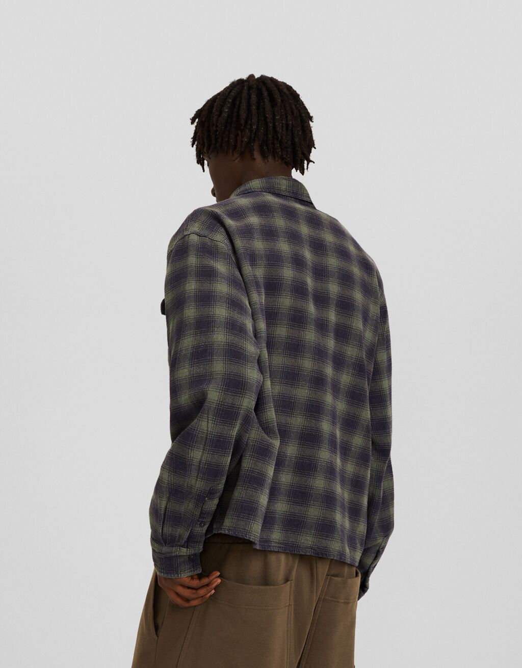 Chemise a carreaux new arrivals bershka