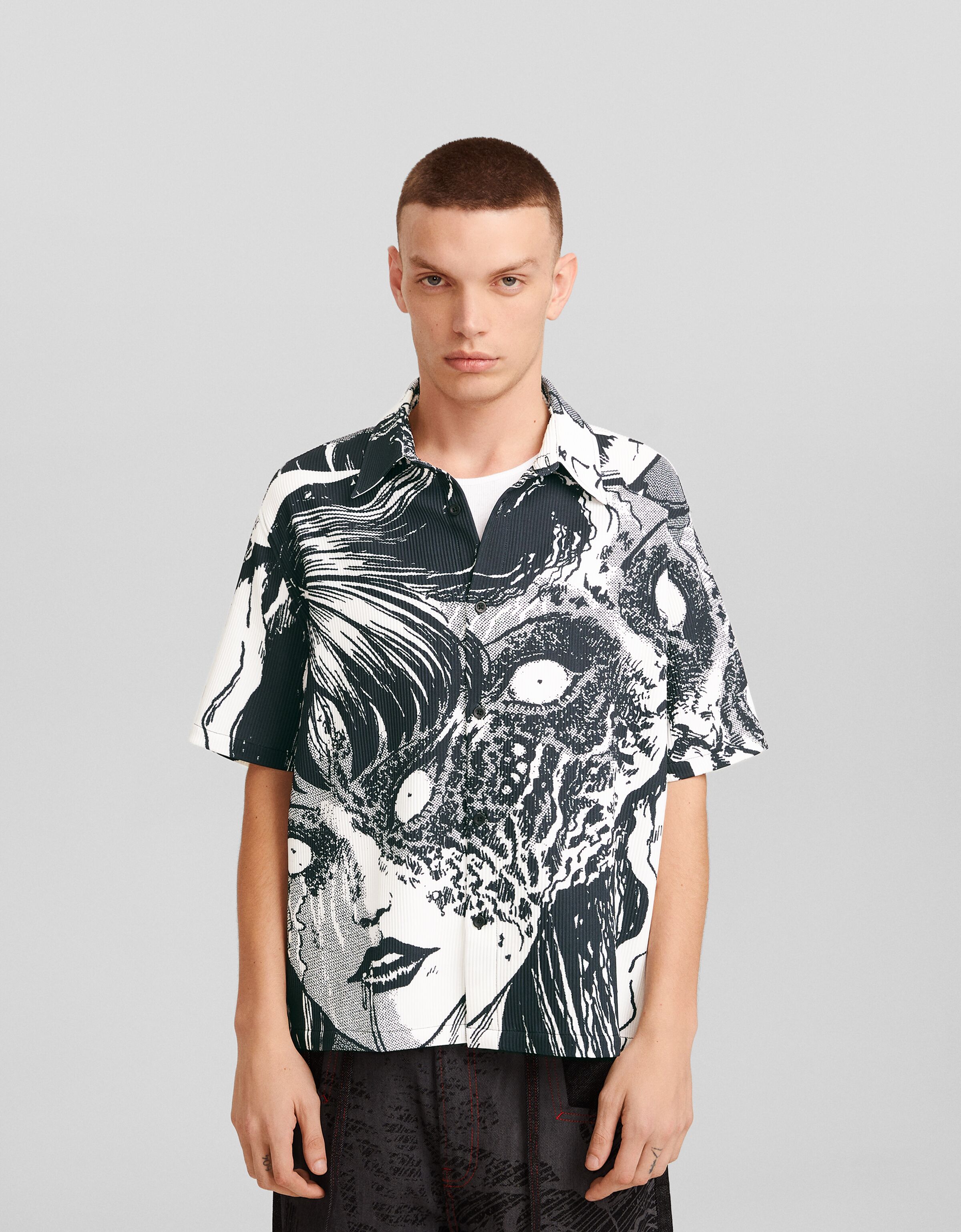 Bershka 2025 hombre camisas