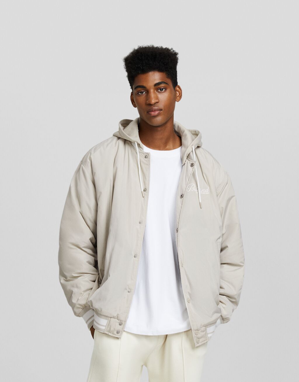 Puffy bomber jacket clearance mens