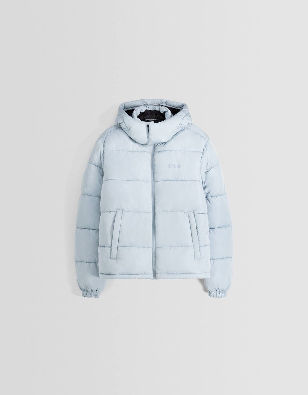 Puffer jacket with hood