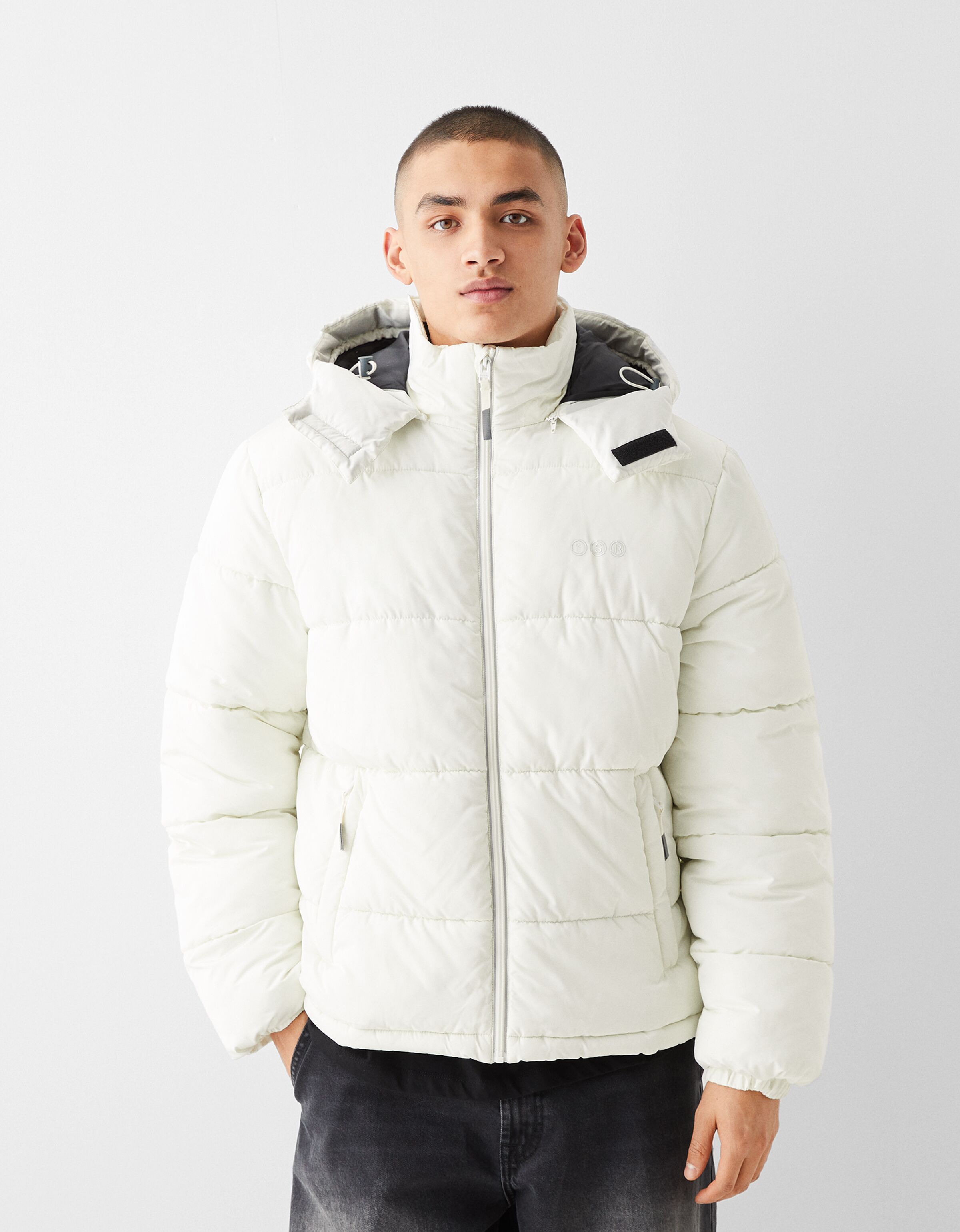 Puffer bershka clearance