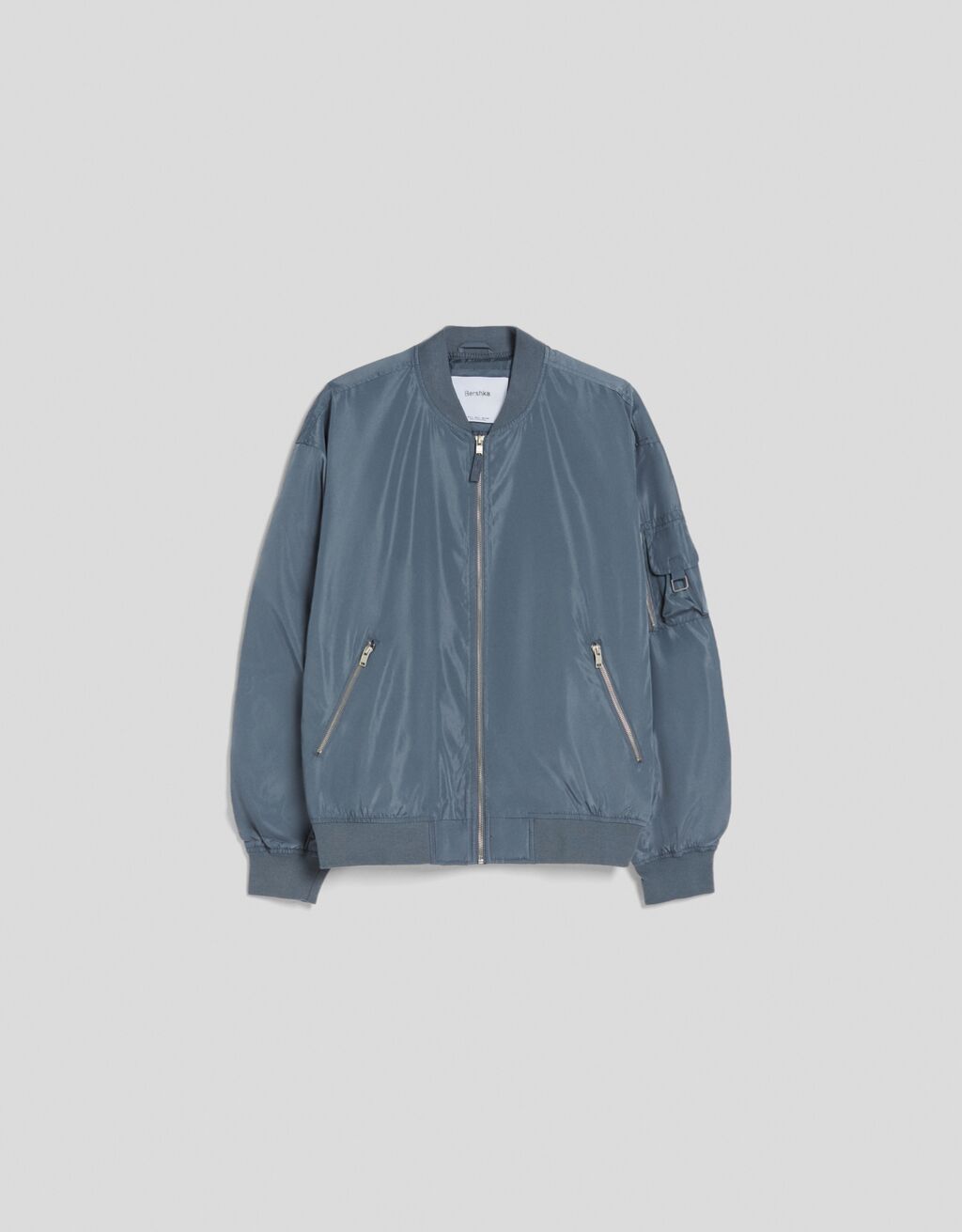 Lightweight technical bomber jacket Men Bershka