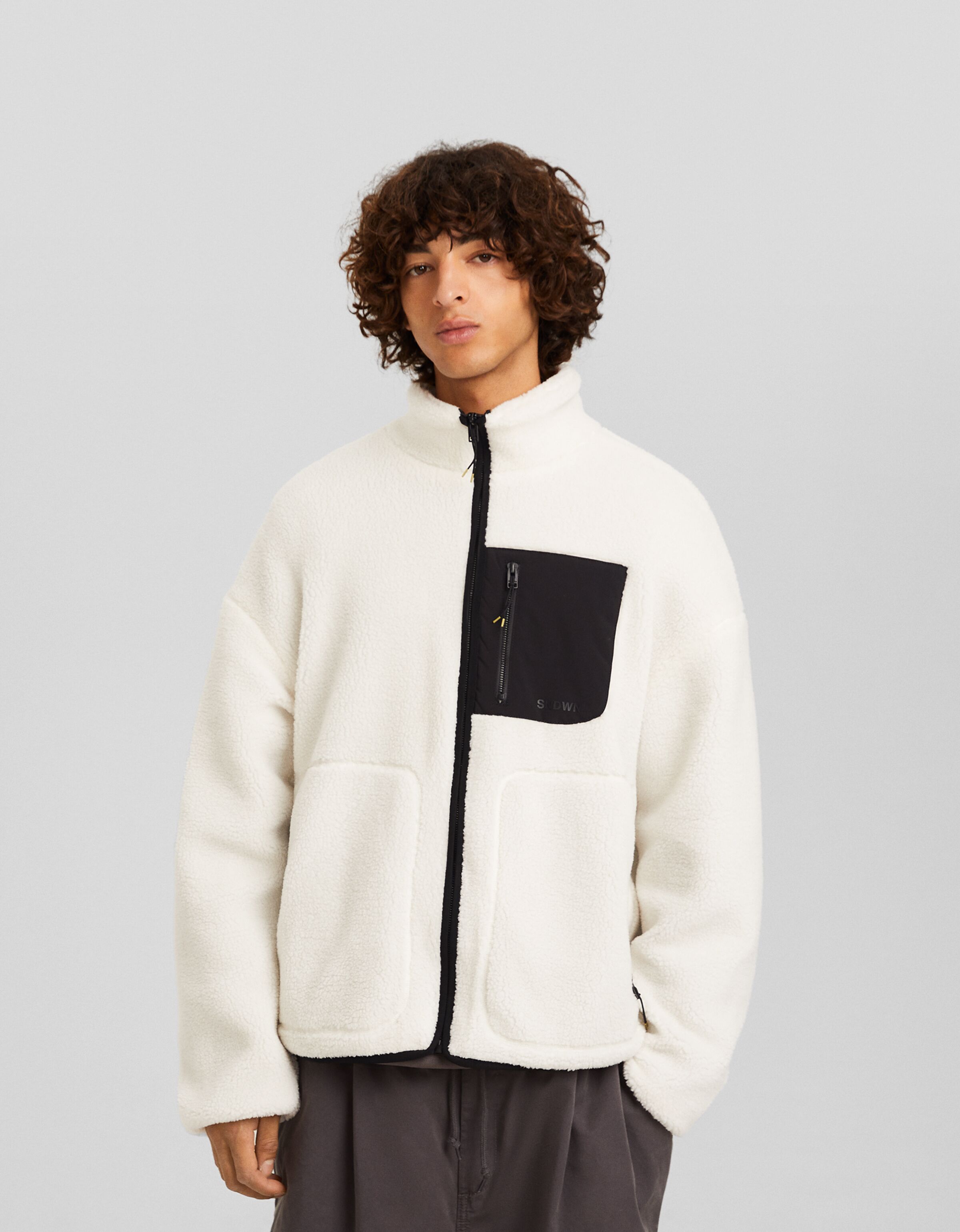 Bershka 2025 fleece jacket