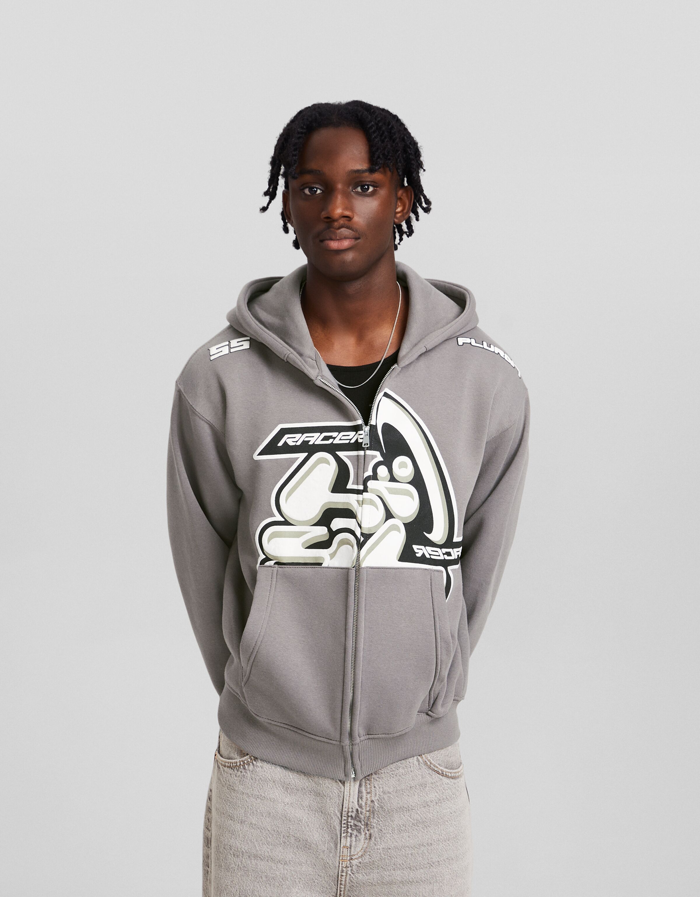 Bershka hoodie outlet men