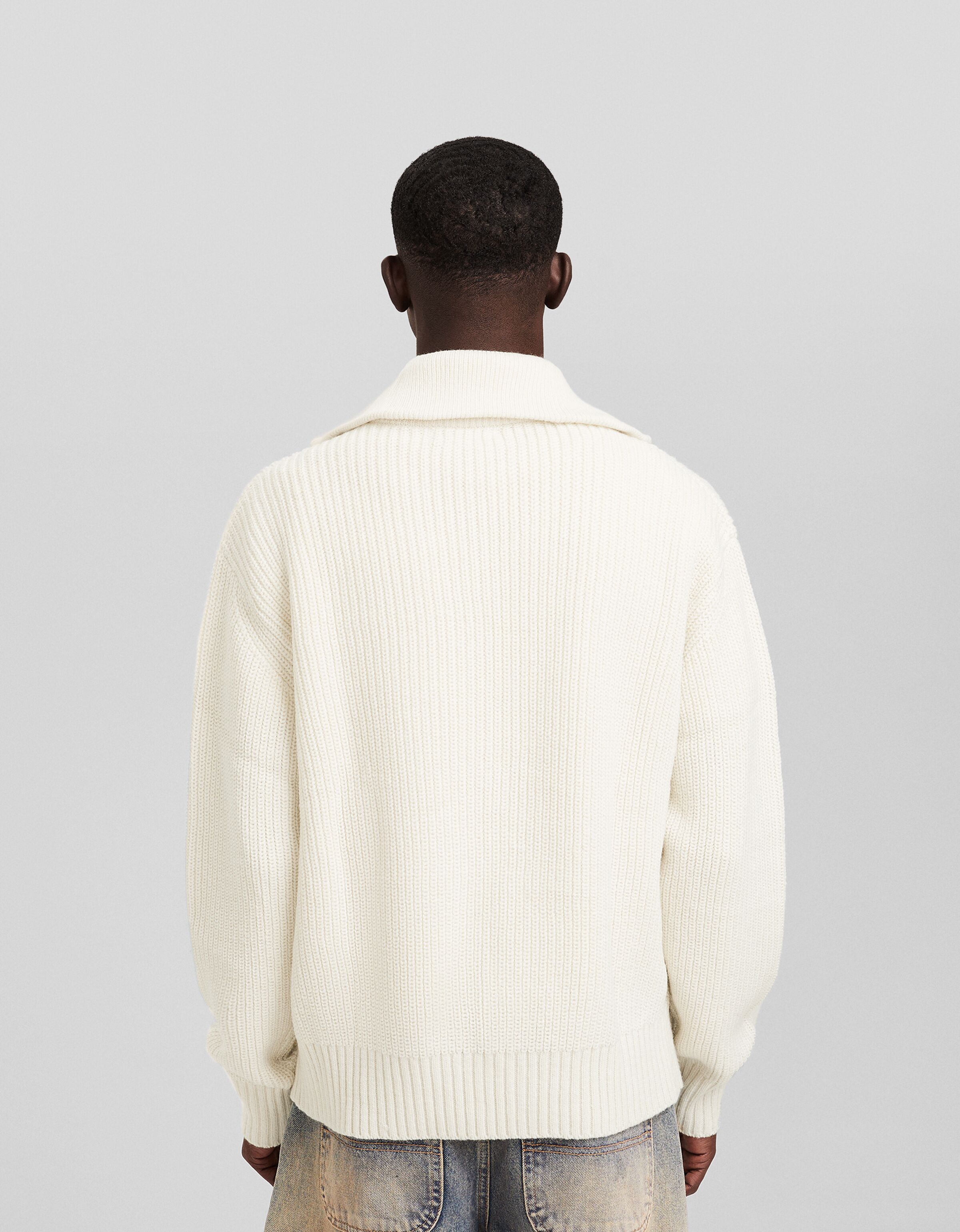 Kwd shop white jumper