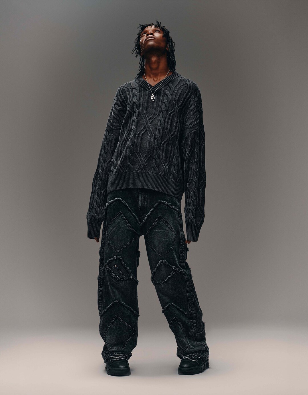 Camisola Generation Bershka tranças oversize
