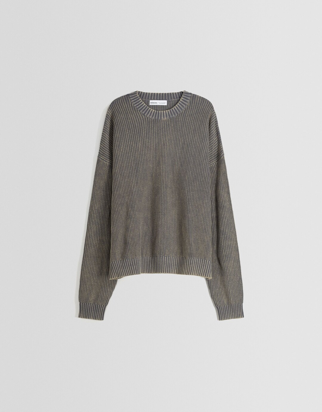 Maglia boxy fit effetto slavato