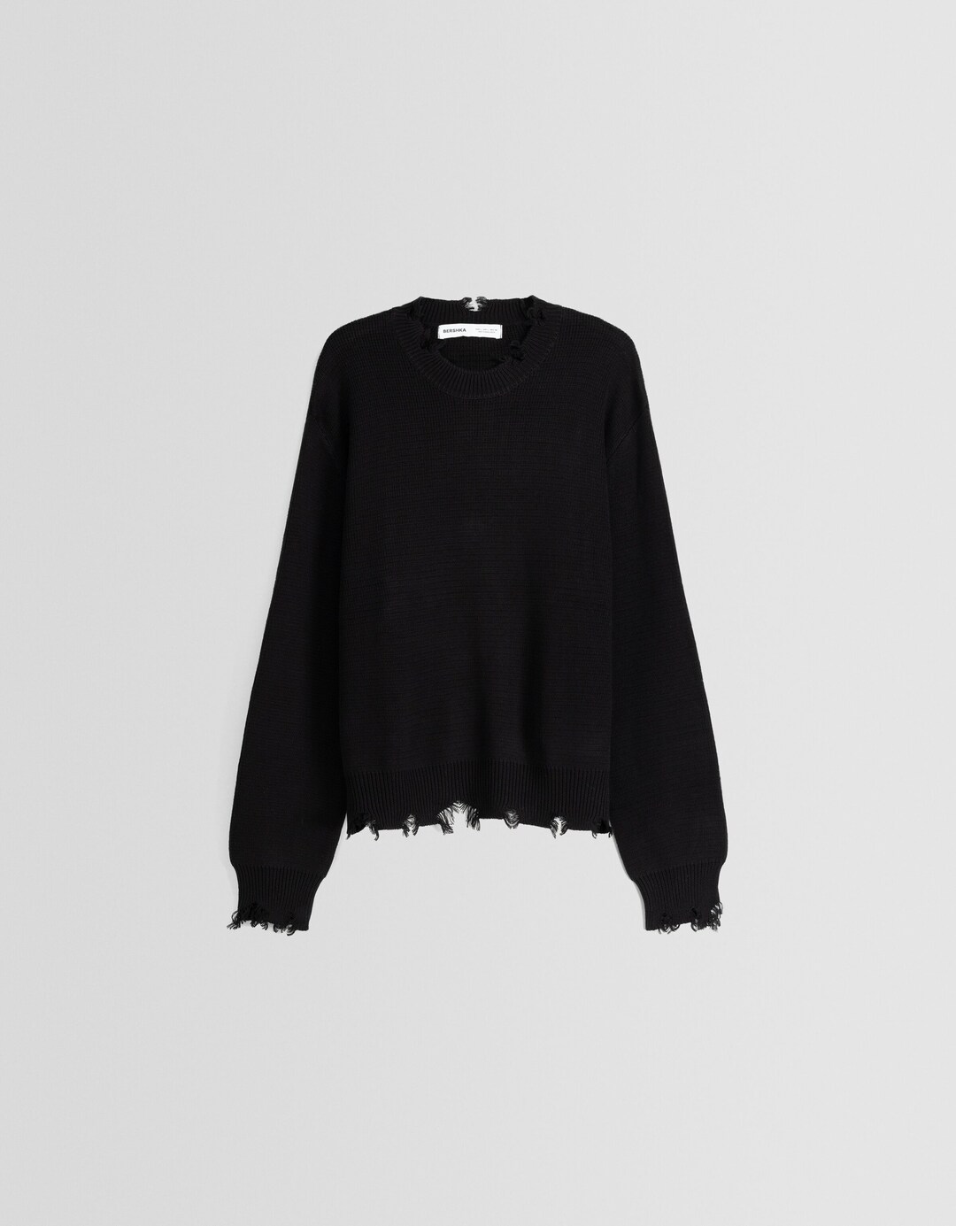 Maglia boxy fit strappi
