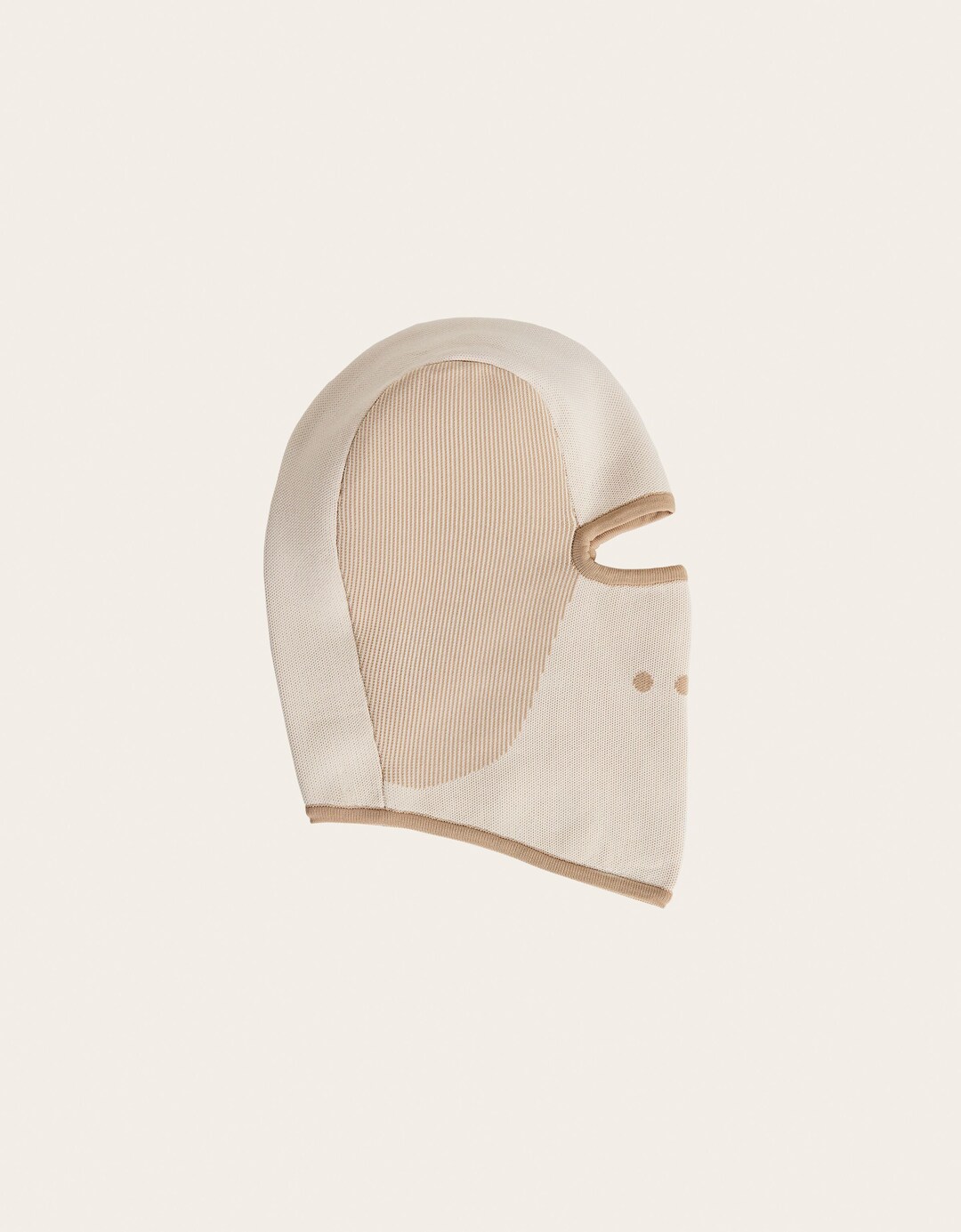 Cagoule RAL7000STUDIO x BERSHKA technique maille contrastante