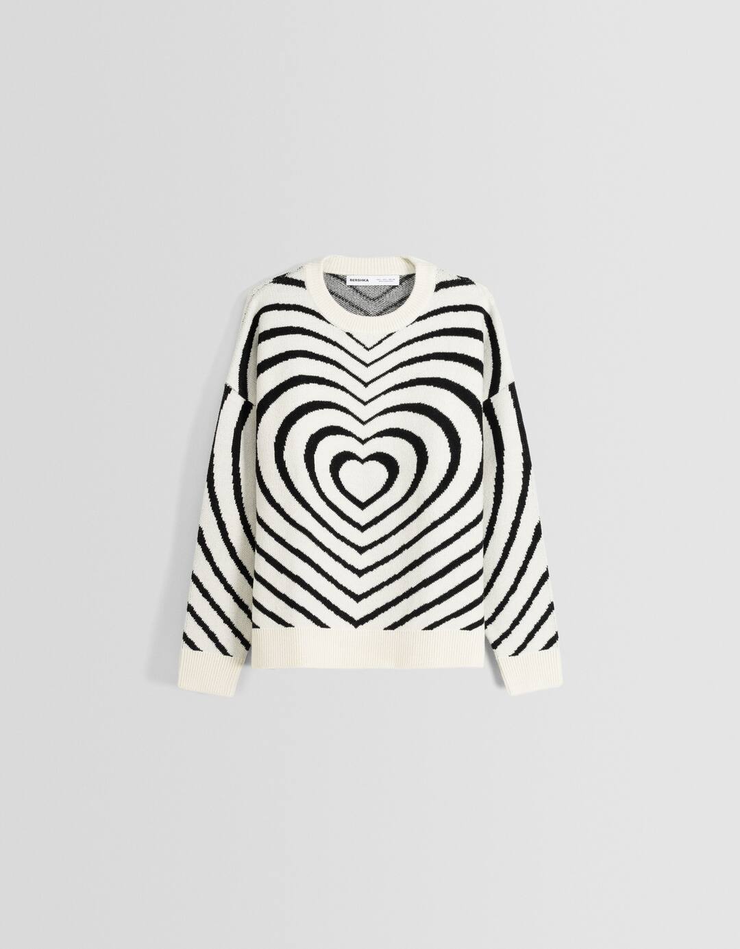 Printed sweater