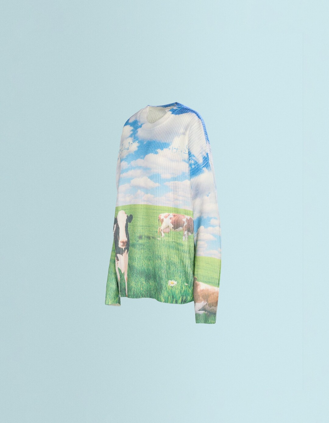 Jersey SSSTUFFF X BERSHKA print paisaje