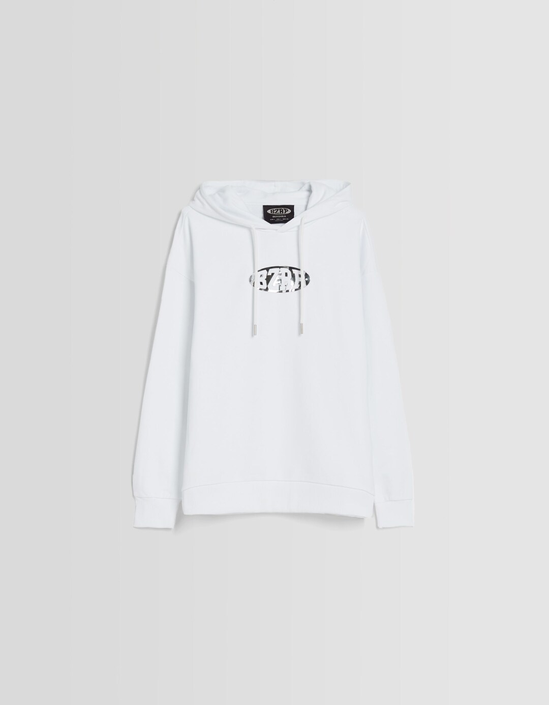 Sweat BERSHKA ft. BIZARRAP capuche imprimé