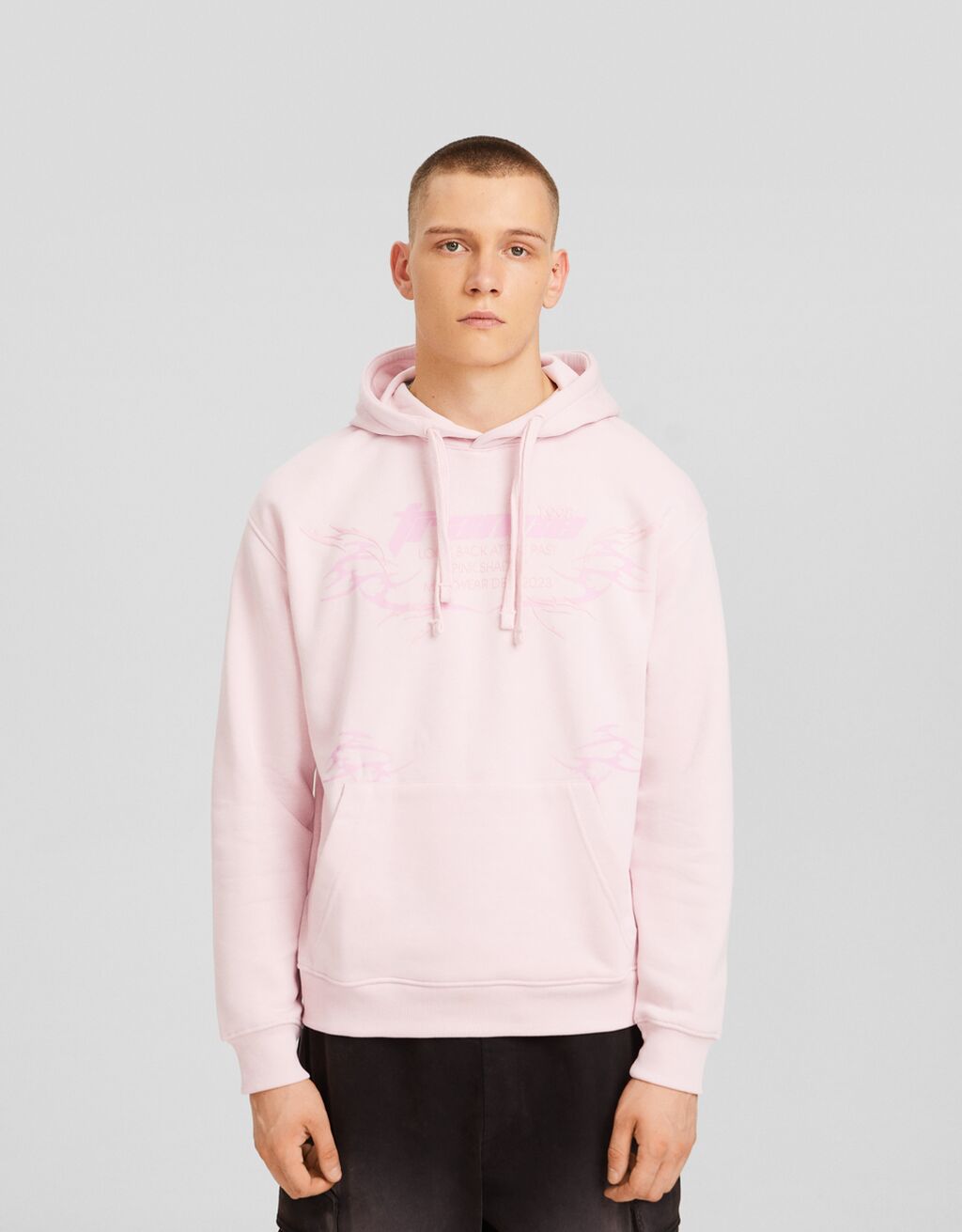 Bershka clearance men hoodie
