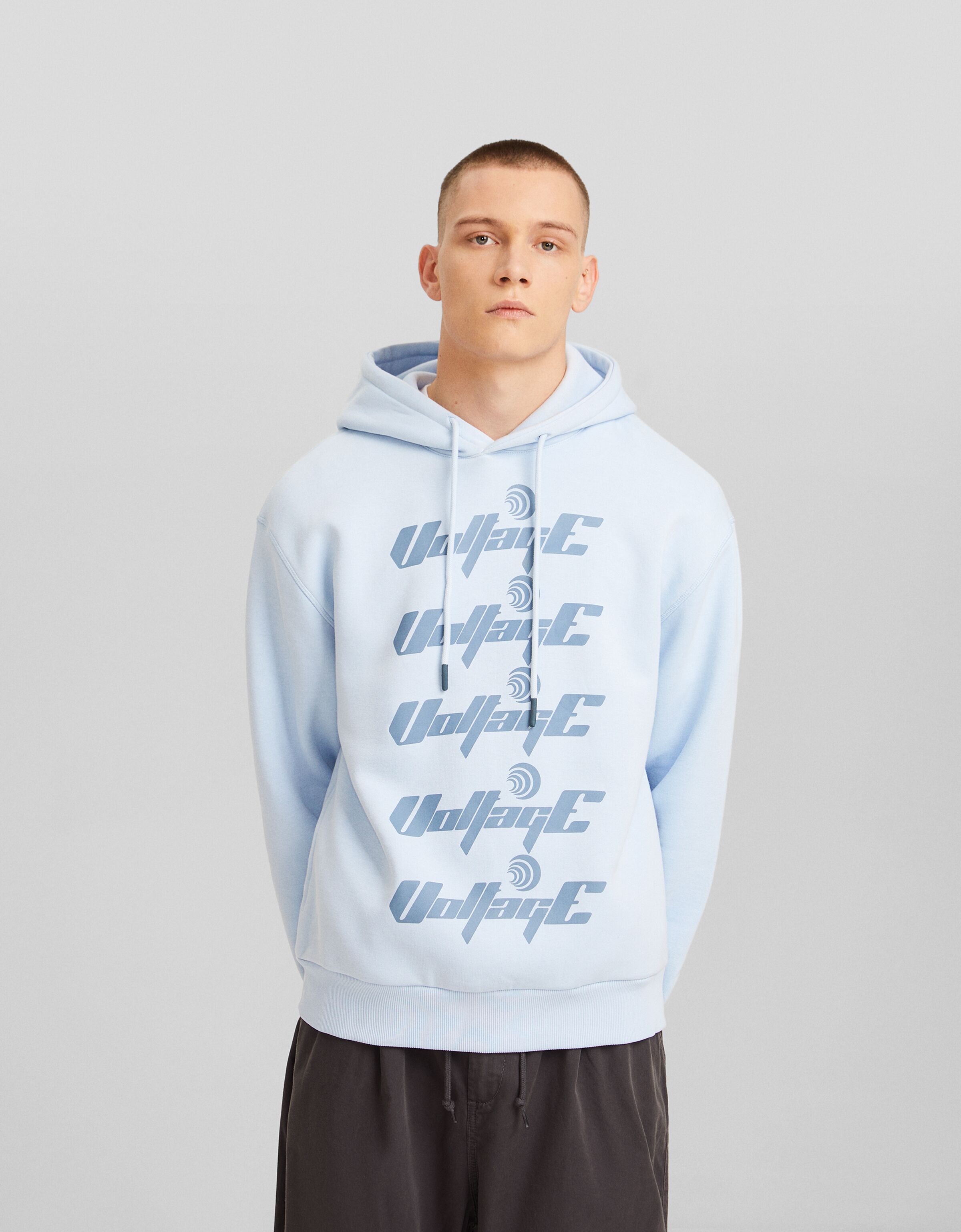 Bershka men's cheap hoodies