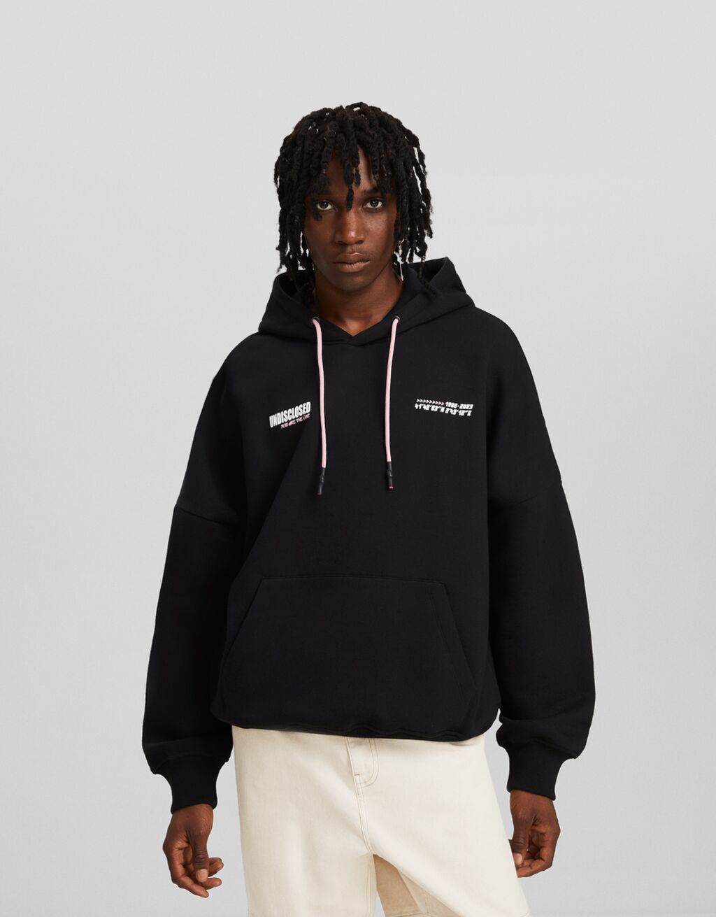 Bershka 2025 black hoodie