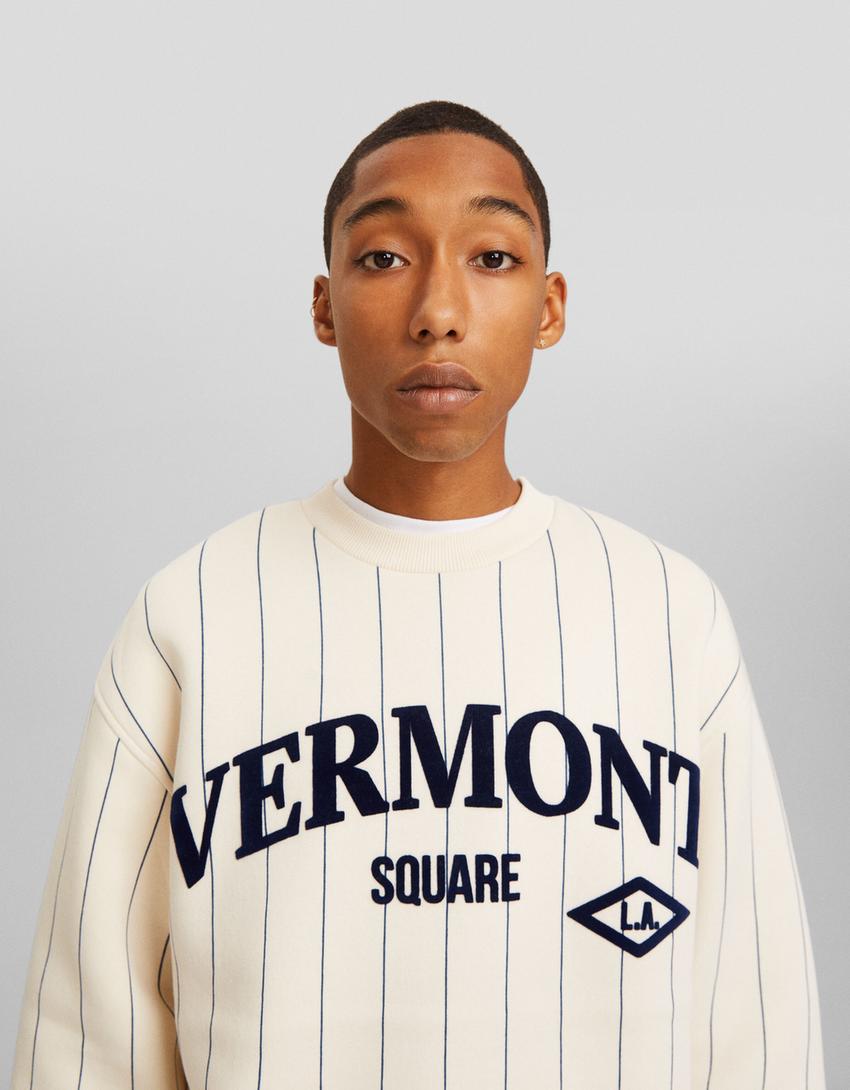 Sweatshirt retro estampado-Gelo-2