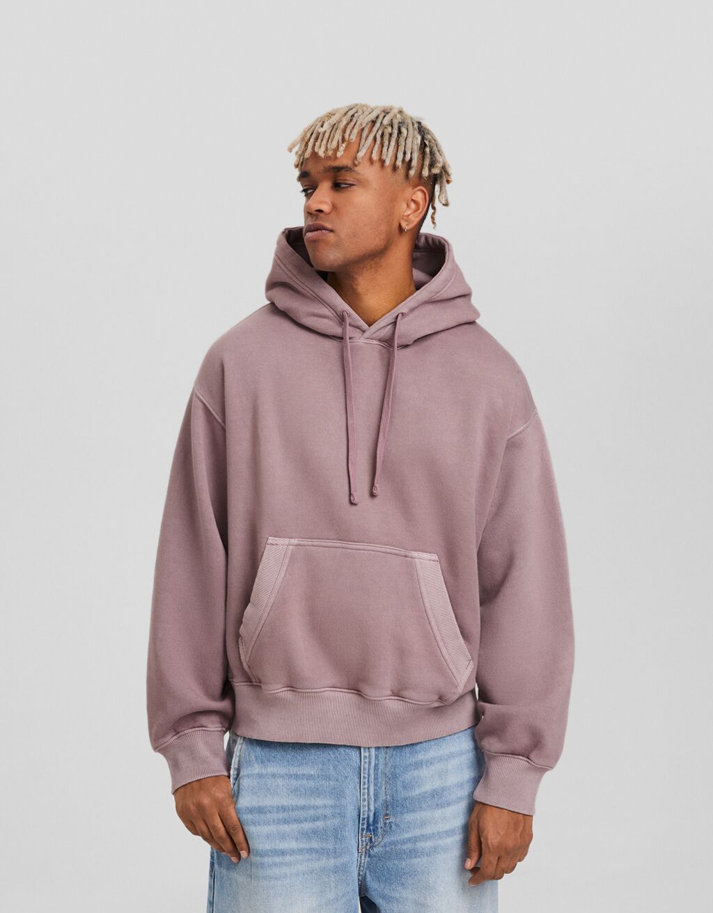 Faded pink clearance hoodie