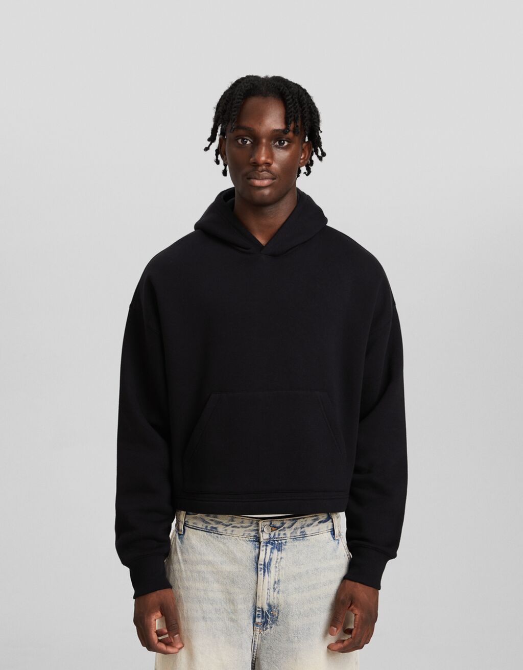 Cropped cheap hoodie mens