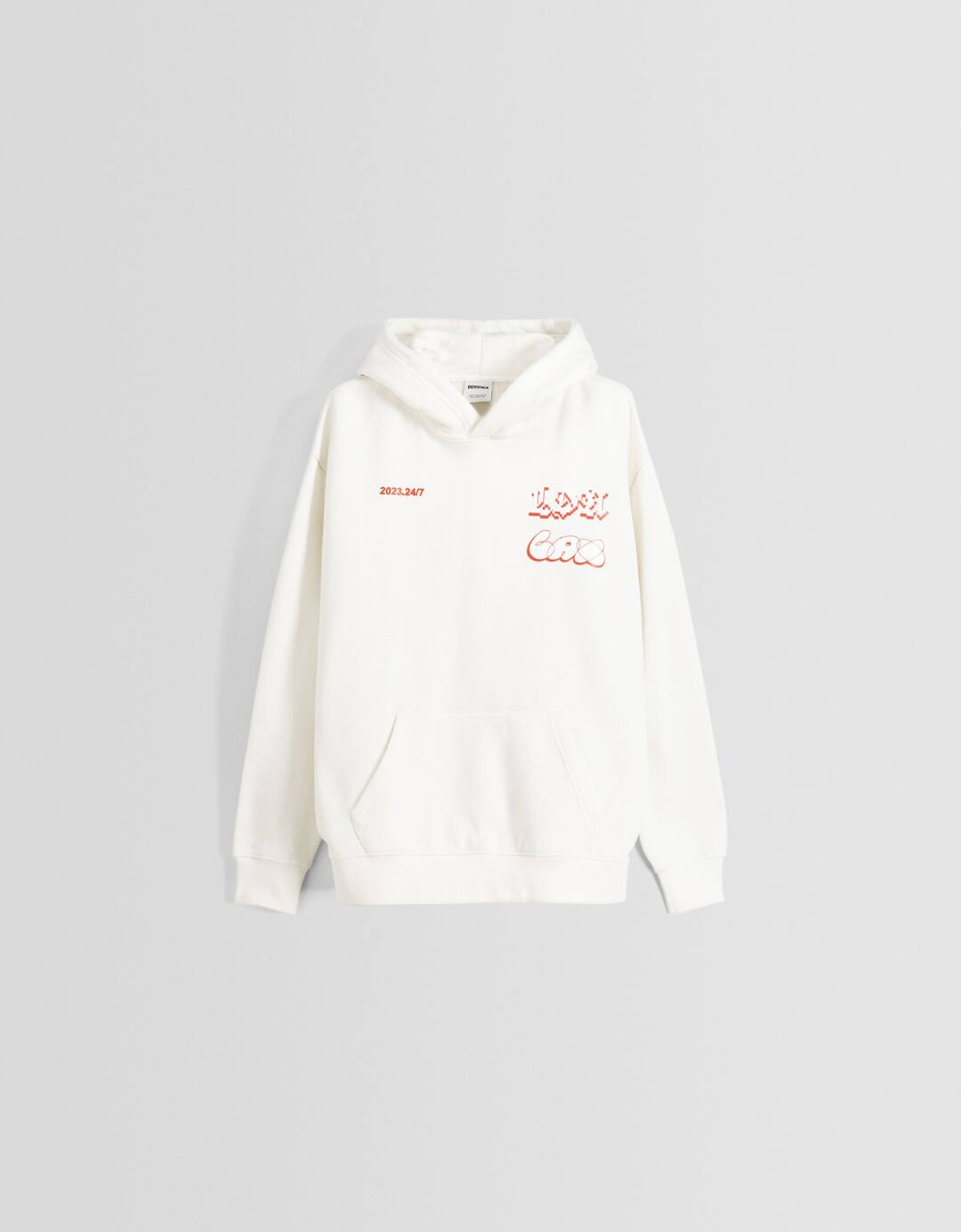 Printed hoodie