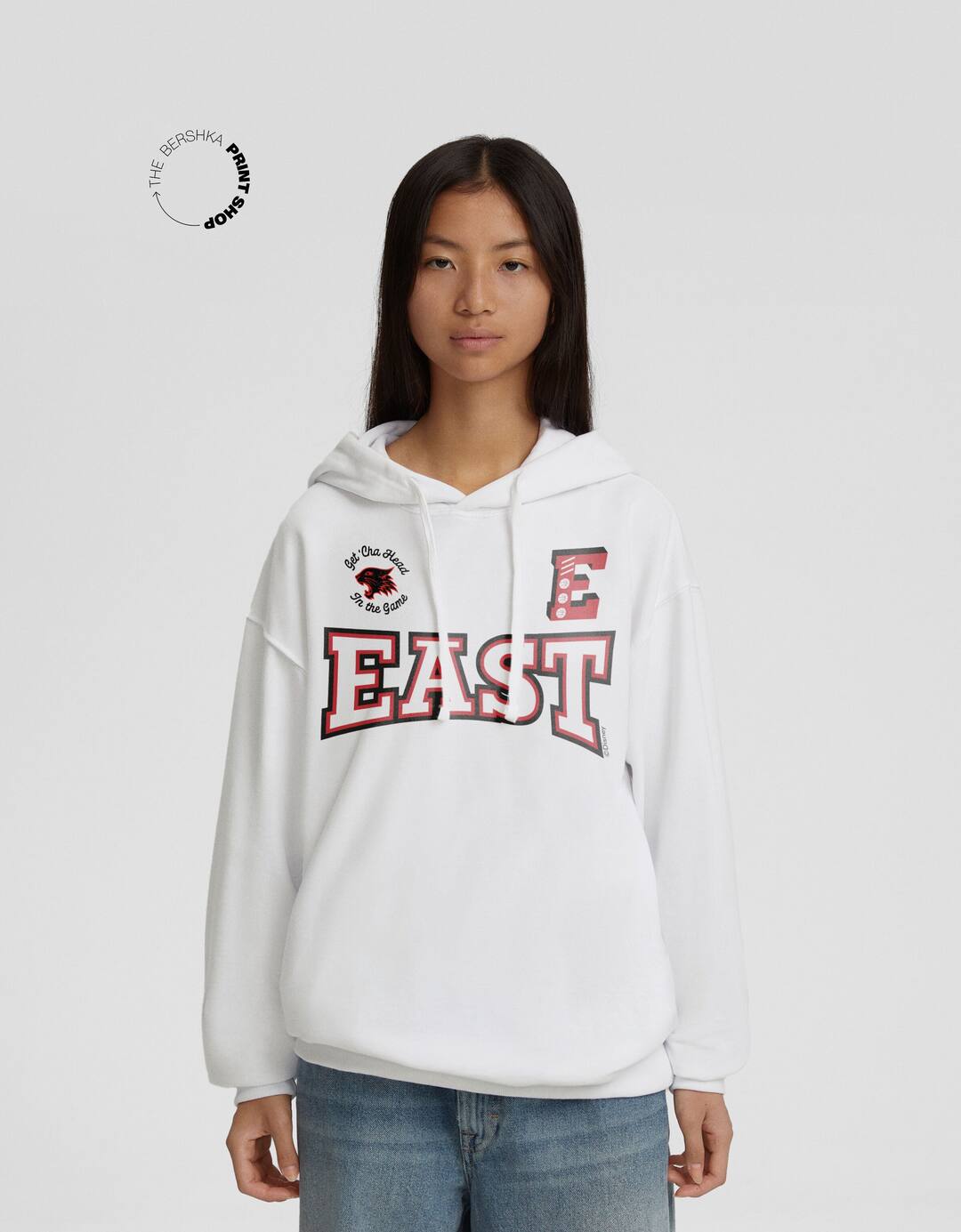 High School Musical print oversize sweatshirt