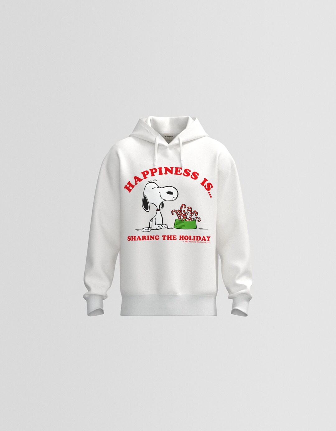 Oversize-Hoodie Snoopy mit Print