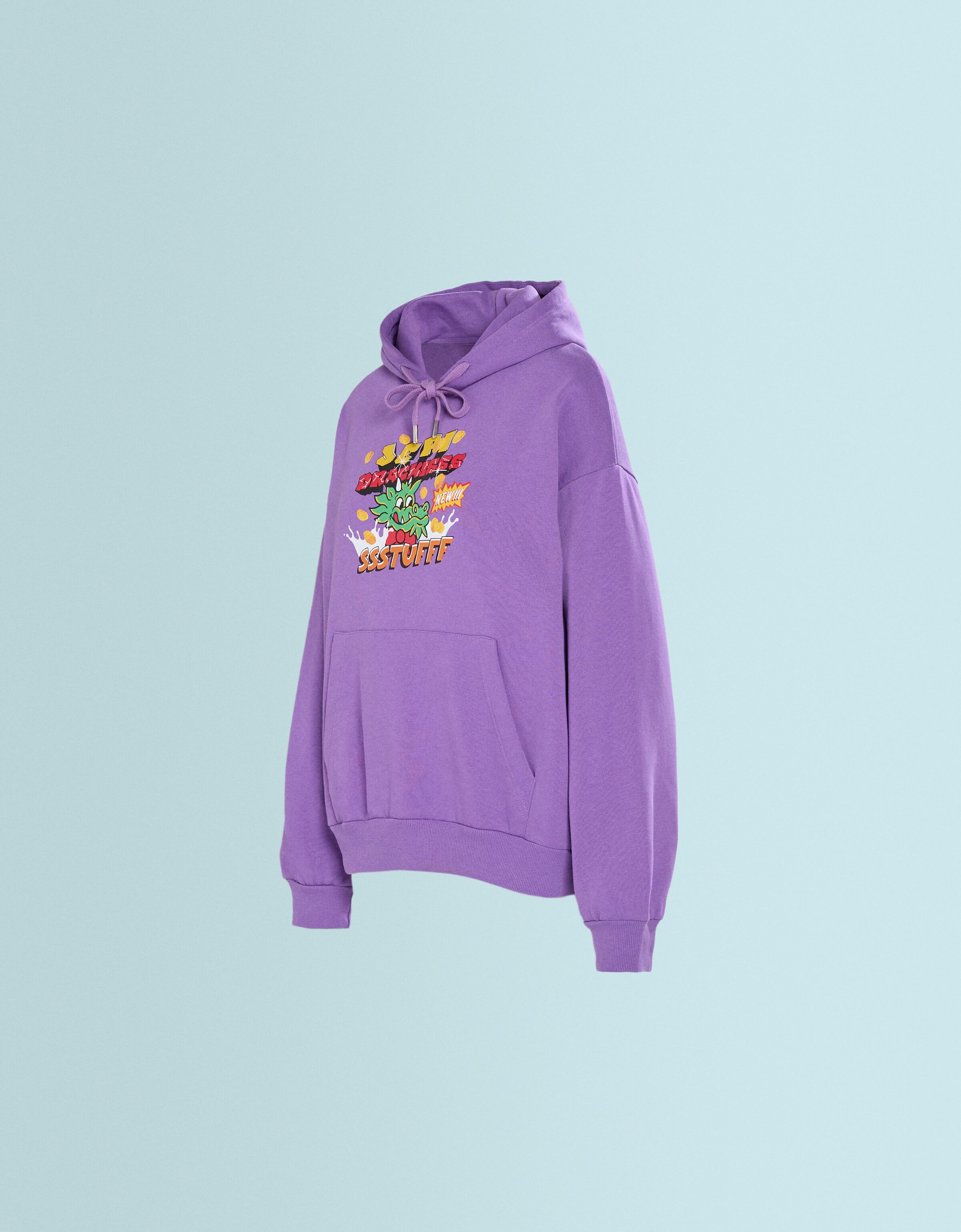 Sudadera SSSTUFFF X BERSHKA capucha print sorpresa BERSHKA x