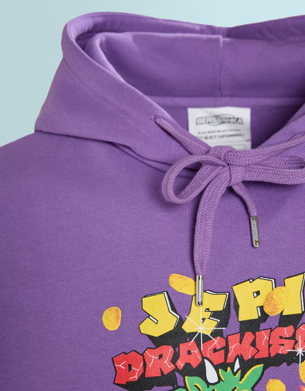 SSSTUFFF X BERSHKA surprise print hoodie Men Bershka