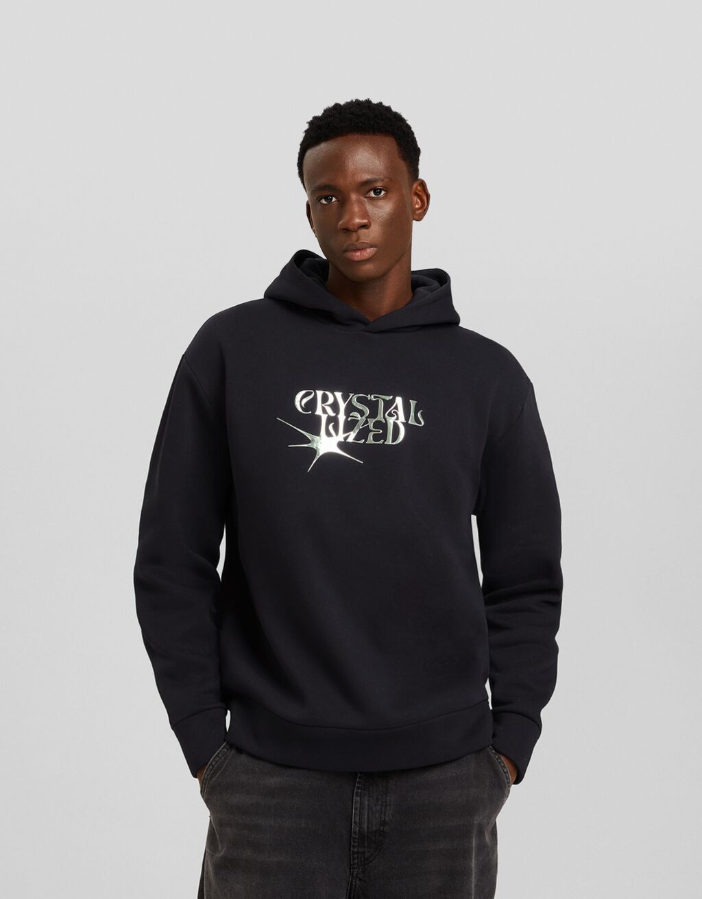 Sweat homme bershka hot sale