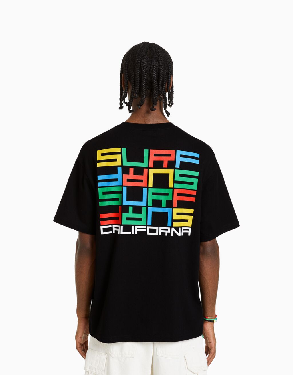 Neon t shop shirt bershka