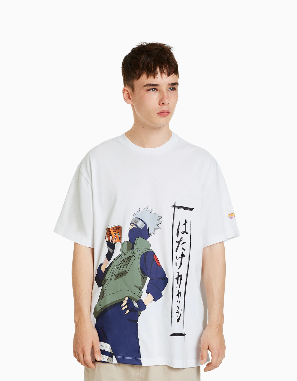 Camiseta Naruto corta boxy fit print - Camisetas - Hombre |