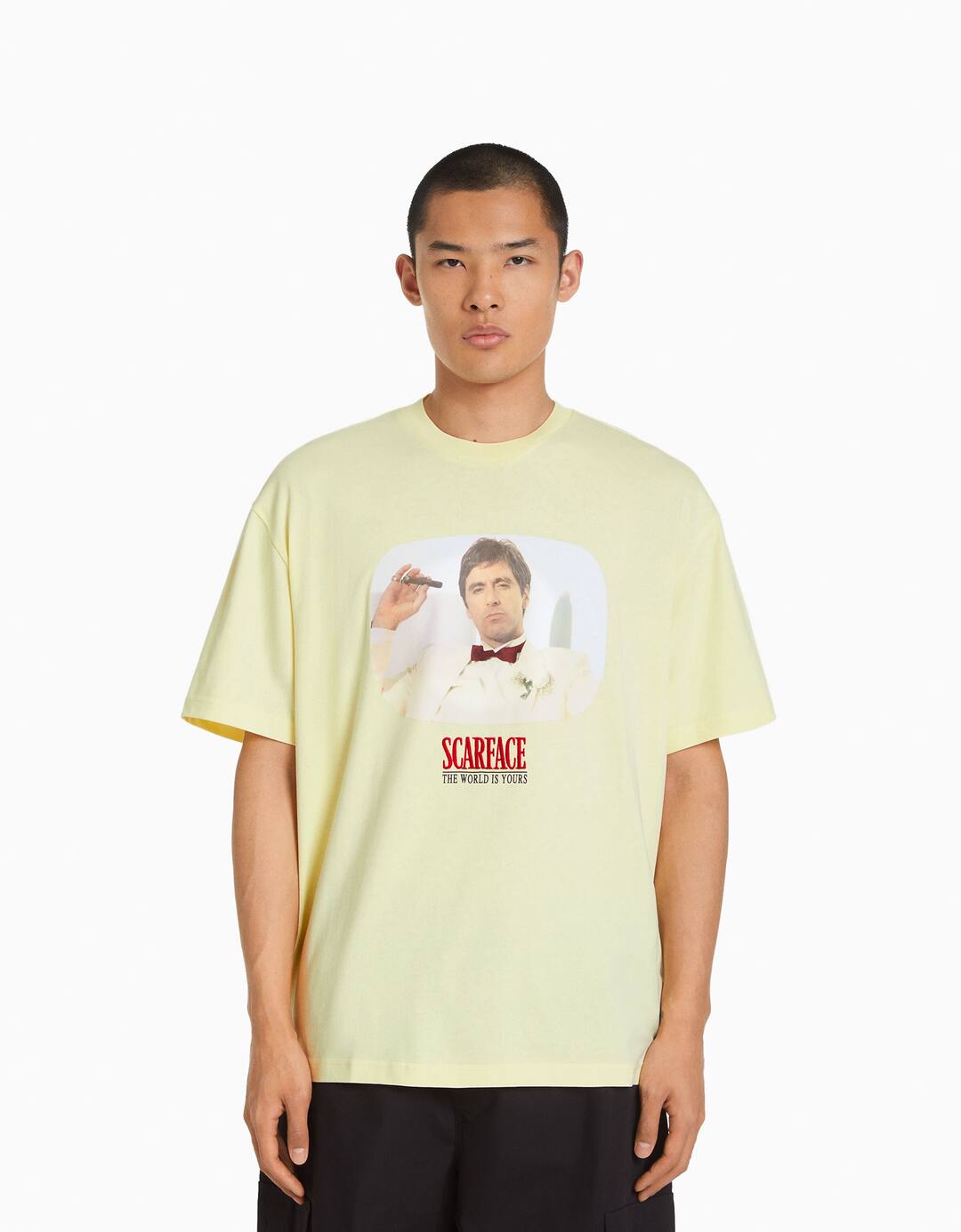Scarface print boxy fit short sleeve T-shirt