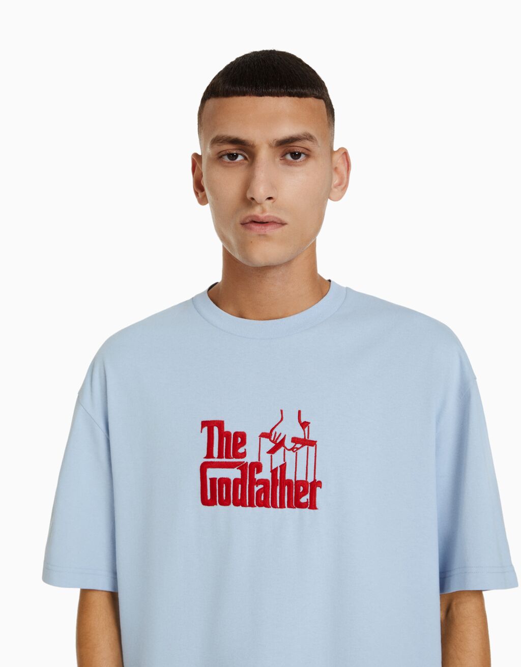The Godfather boxy fit short sleeve T-shirt - Women | Bershka