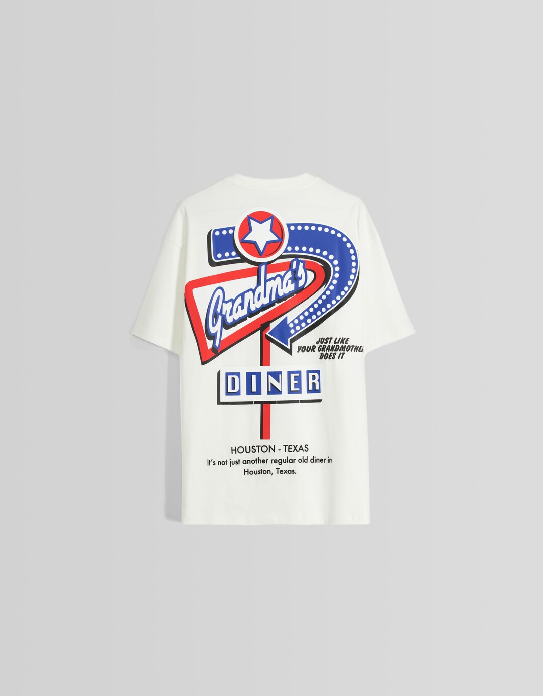 T-Shirt im Boxy Fit mit Print