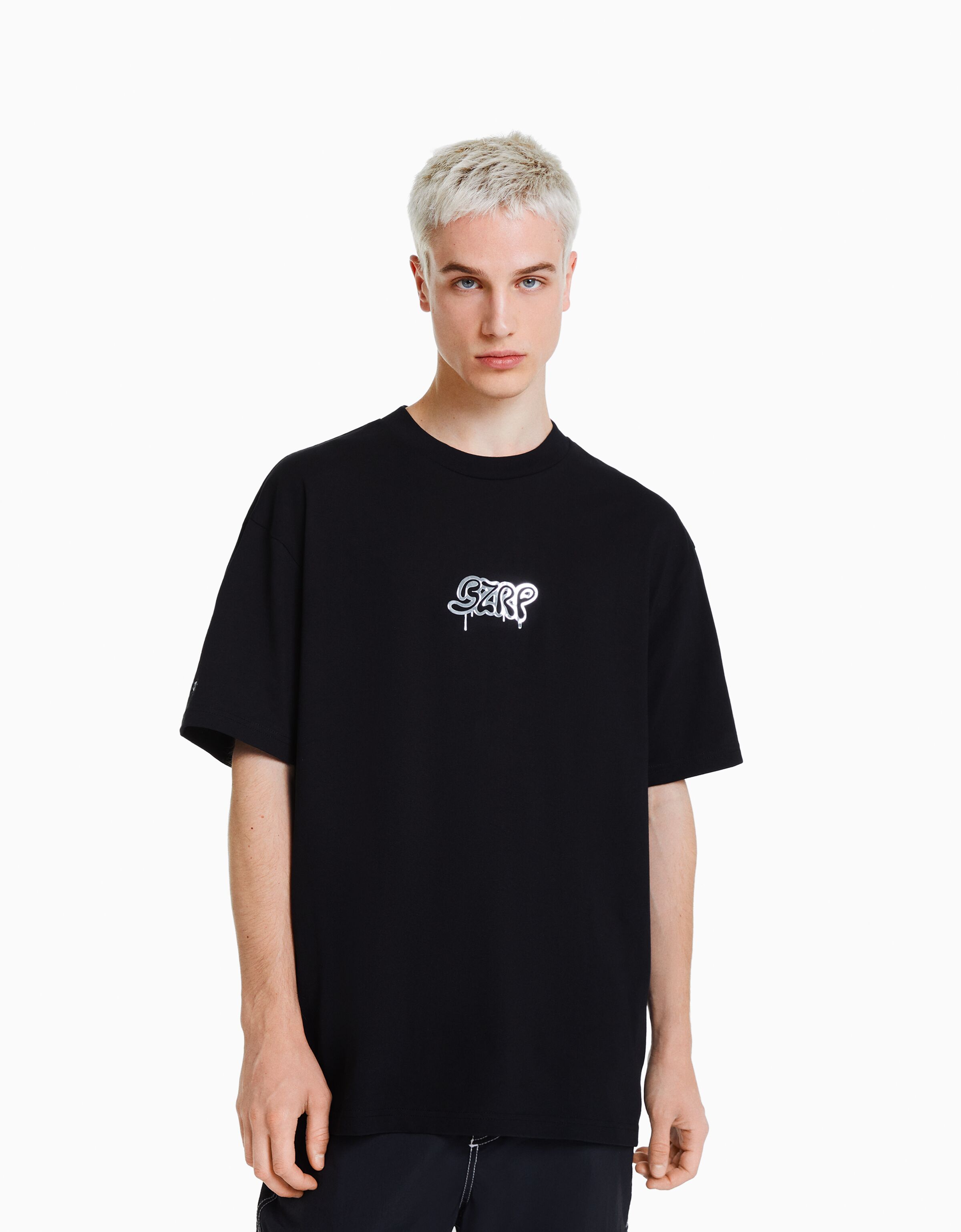 Bershka men's t discount shirts