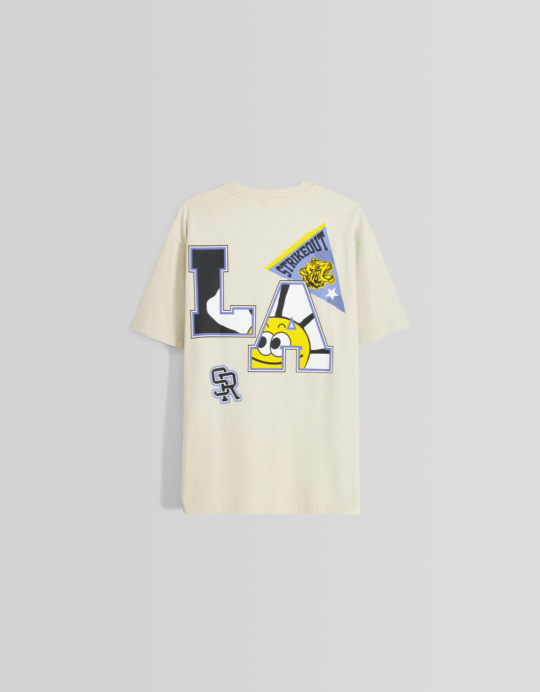 T-Shirt im Boxy Fit mit Print