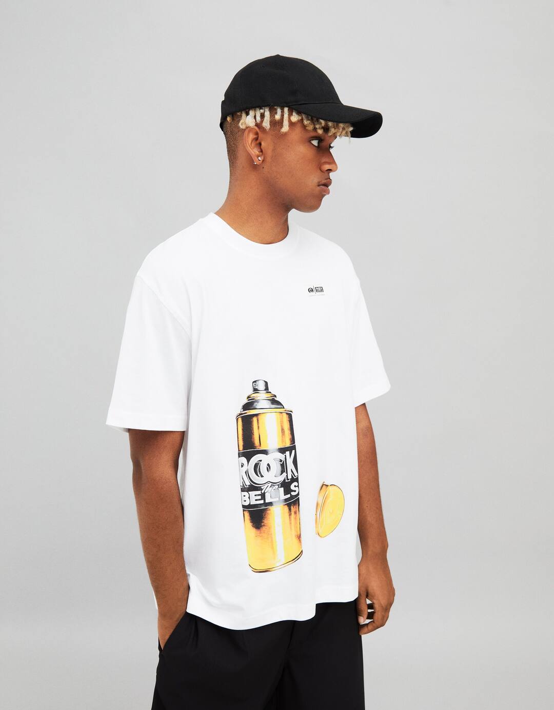 T-shirt Rock The Bells manches courtes boxy fit imprimé