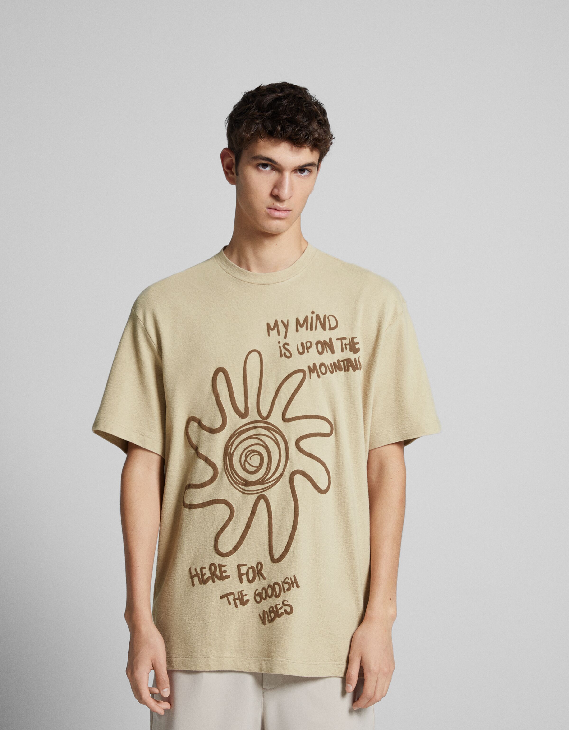 Bershka t shirts hot sale