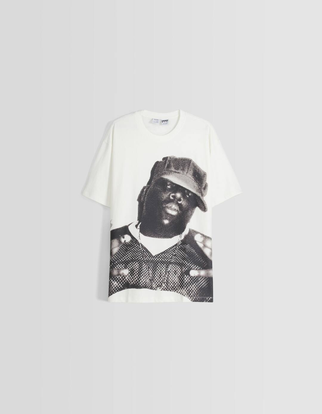 T-shirt The Notorious B.I.G. manches courtes imprimé