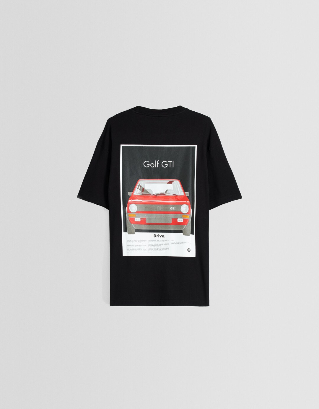 T-Shirt im Boxy Fit mit VOLKSWAGEN GOLF GTI-Print
