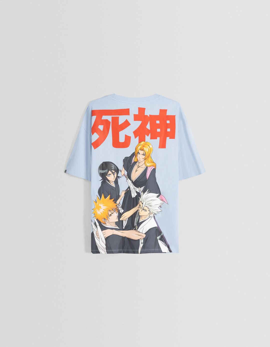 Camiseta Bleach manga corta boxy fit