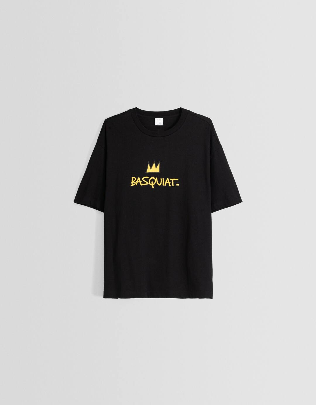 Camiseta Jean-Michel Basquiat manga corta boxy fit print