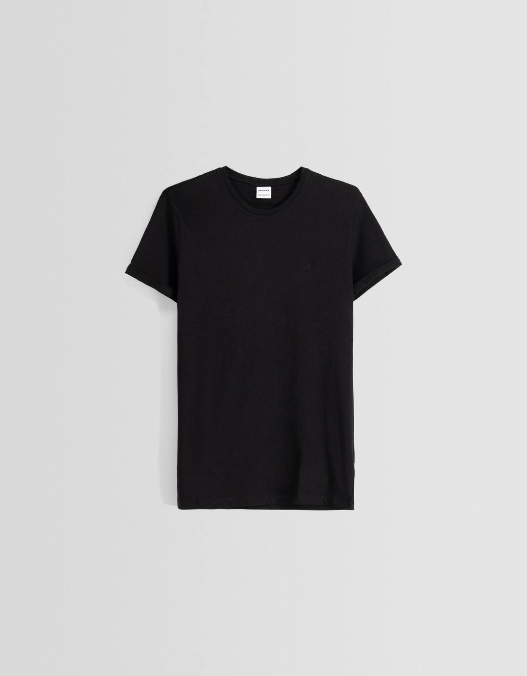 Camiseta manga corta muscle fit