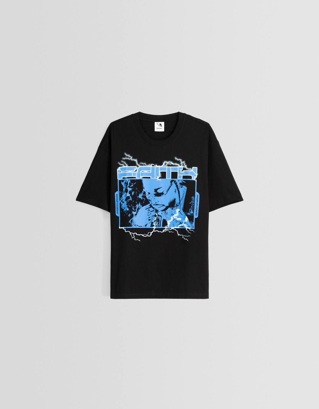 Camiseta Pop Smoke manga corta boxy fit print