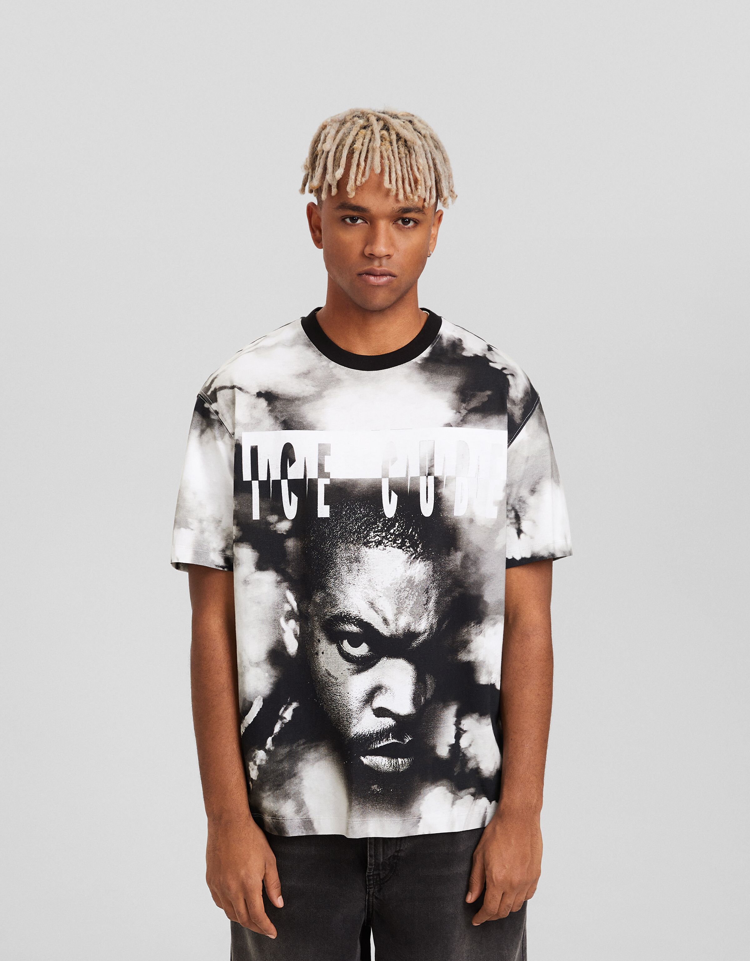 Camiseta Ice Cube manga corta print REBAJAS hasta 70 Hombre