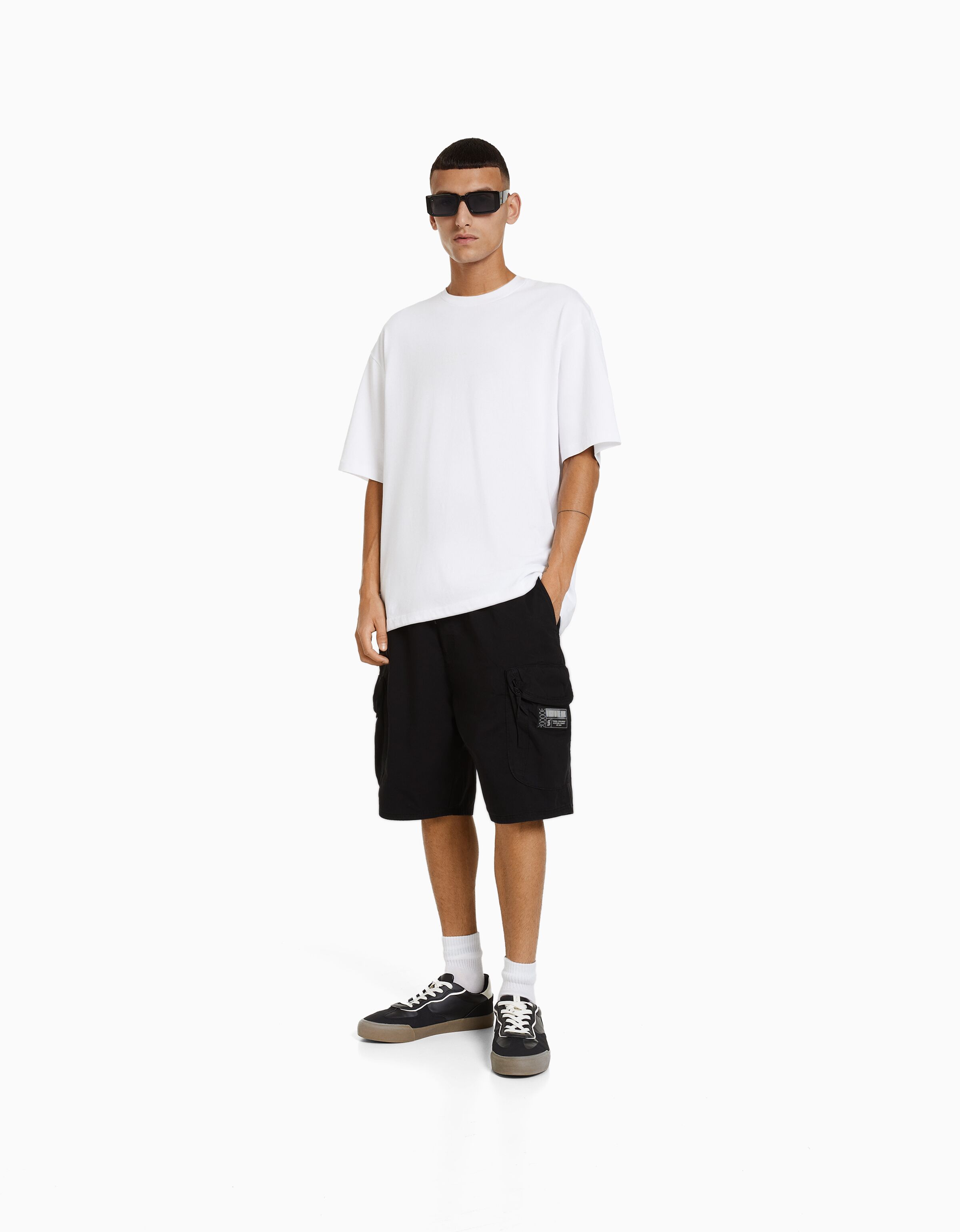 Bershka hot sale bermuda shorts