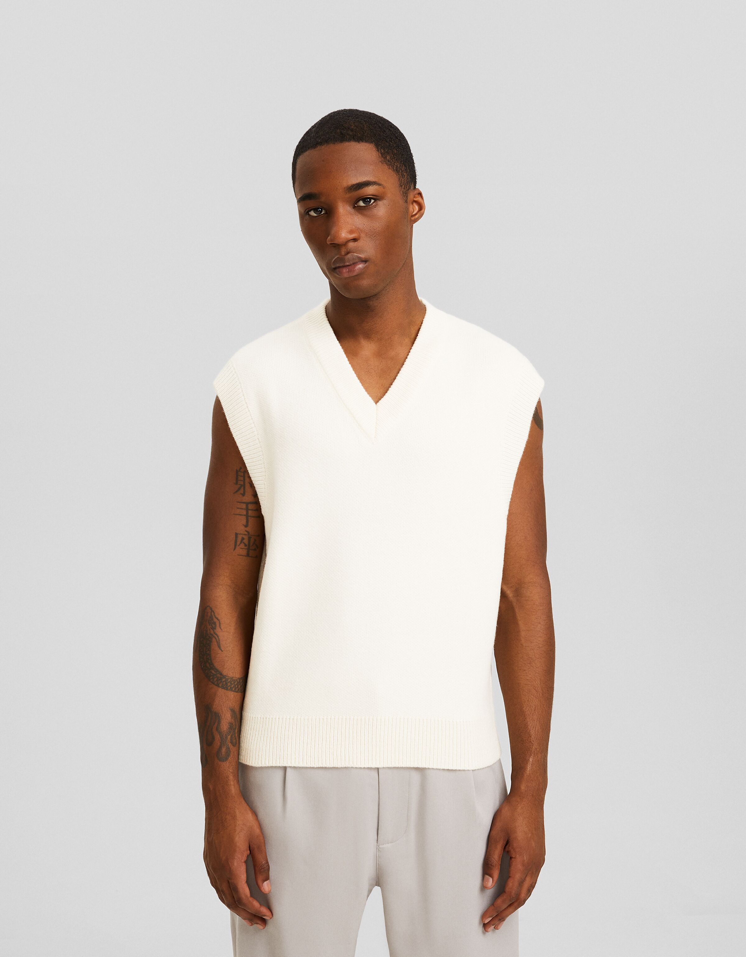 Chaleco shop bershka hombre