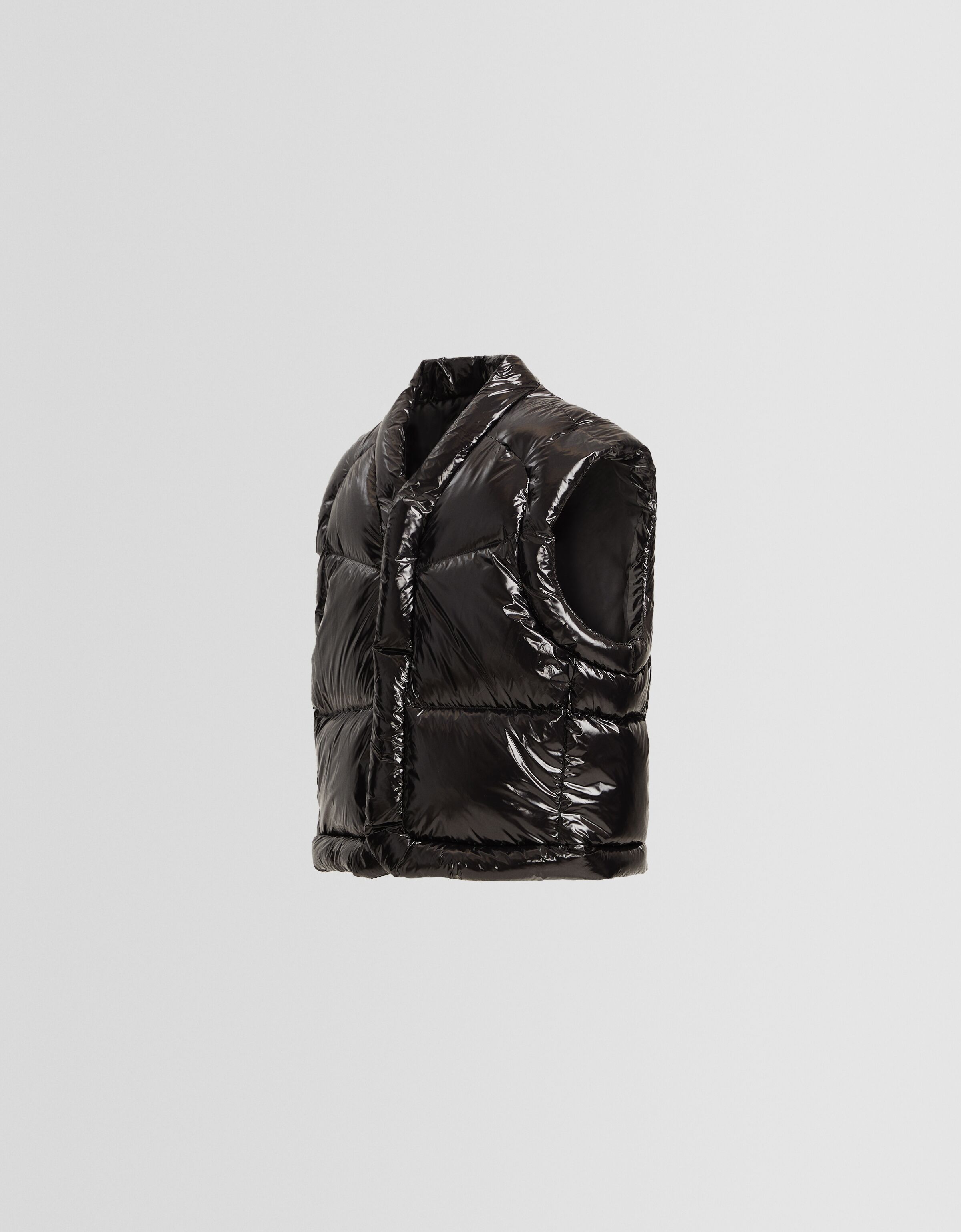 Vinyl effect puffer Generation Bershka gilet Jackets and coats