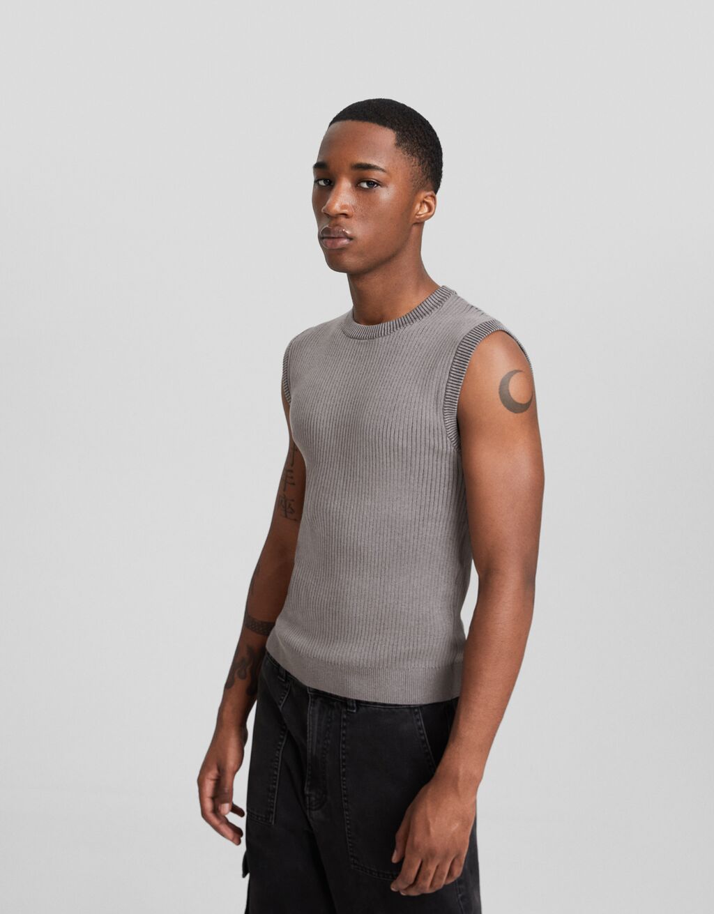 Gilet long hotsell homme bershka